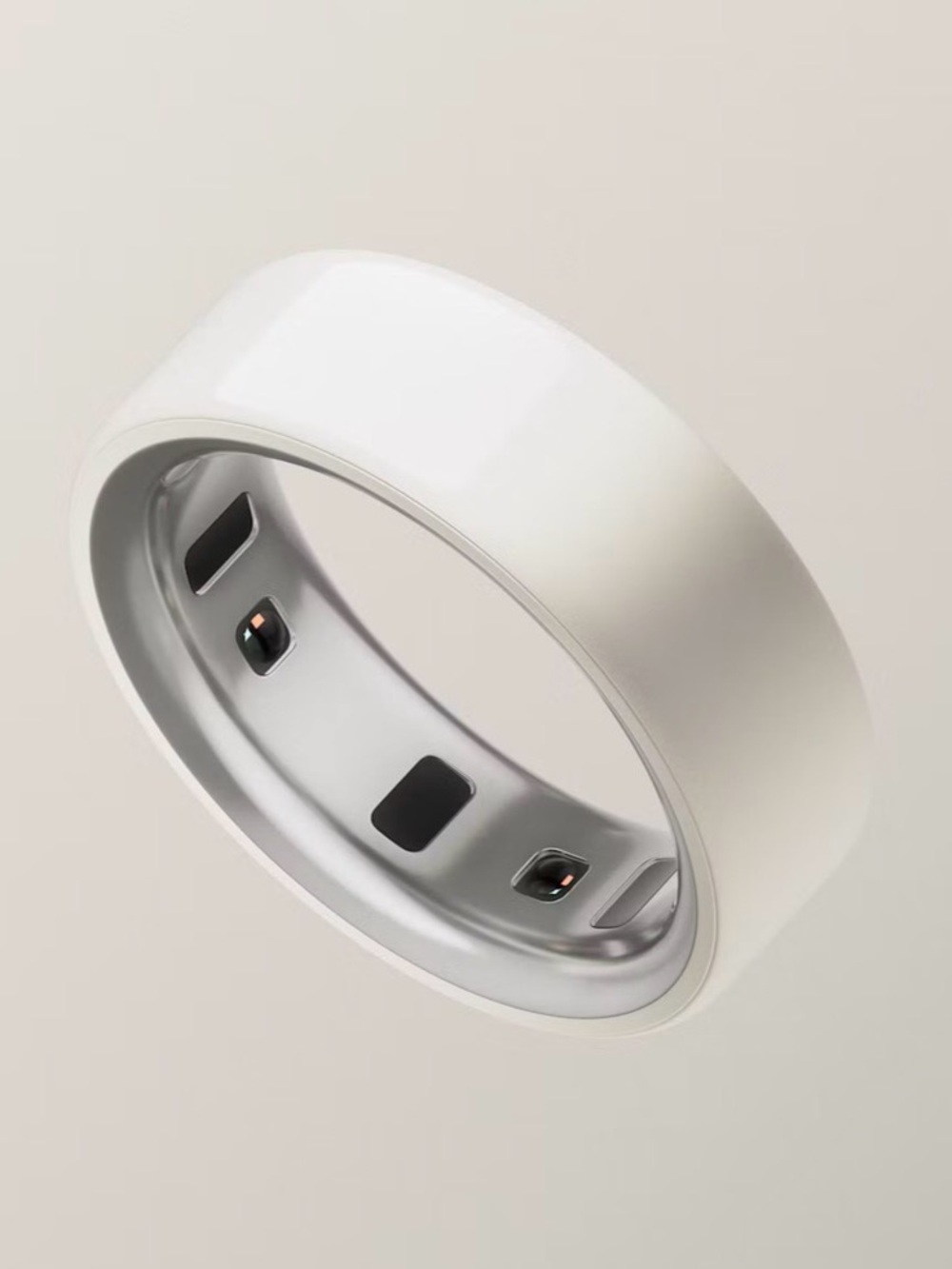 Oura Smart Ring in White - Health & Sleep Tracker in Cloud ☁️
